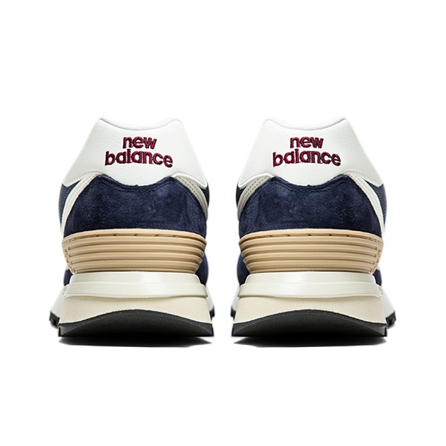 New Balance NB 574 'Legacy Navy' (полнота: D) - вид сзади