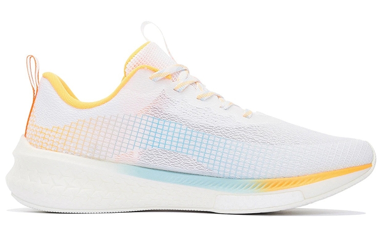 Li-Ning Red Hare 5 Pro White Yellow - вид с внутренней стороны