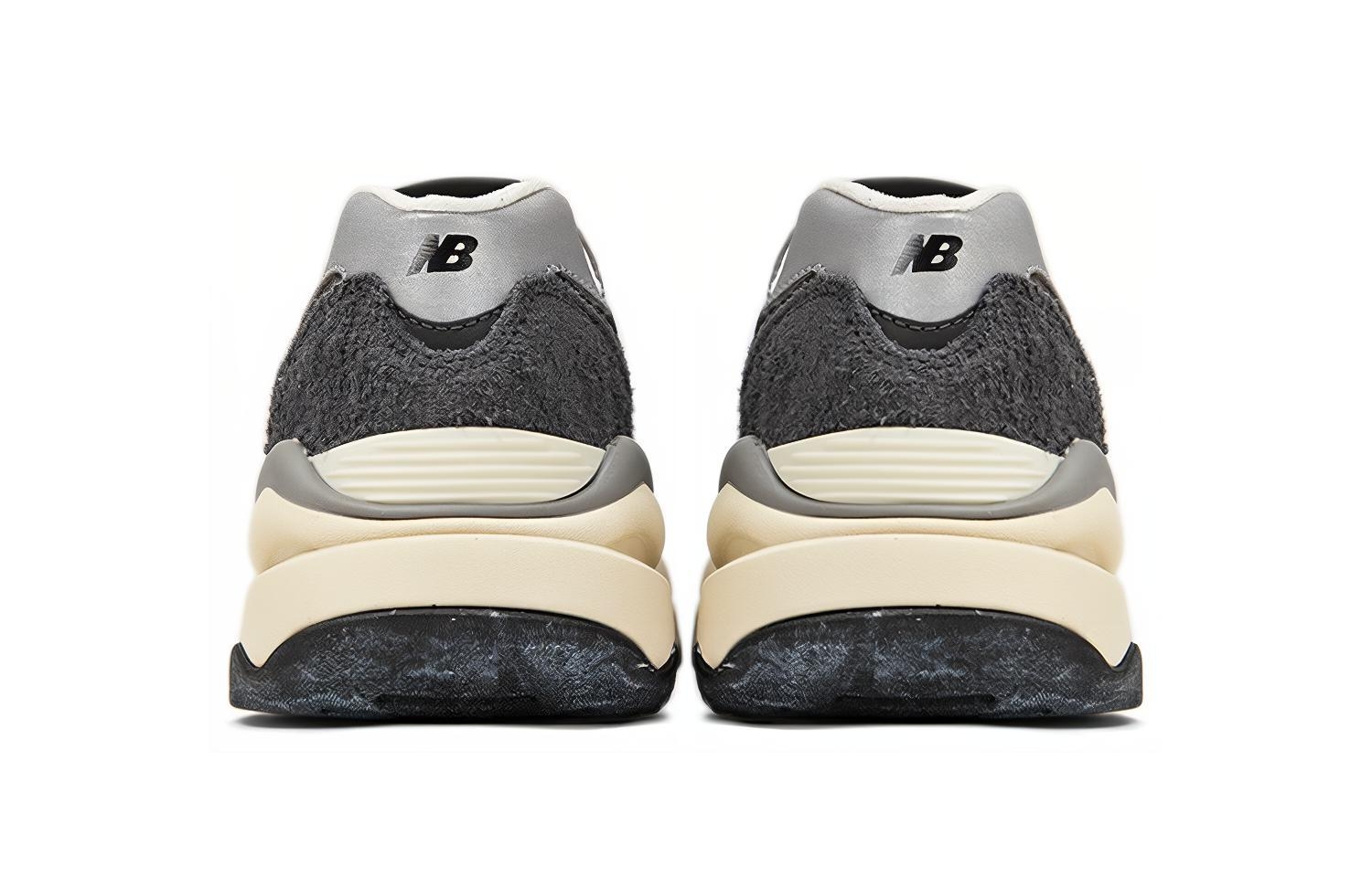 New Balance 5740 Vintage Dark Grey White (полнота: D) - вид сзади