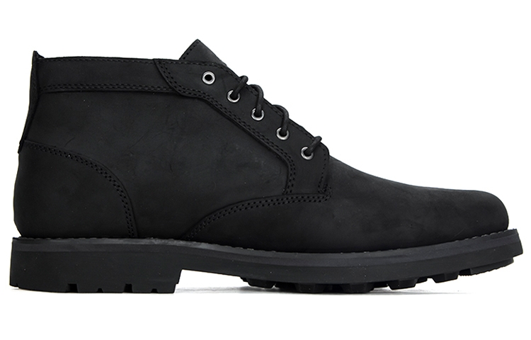 Timberland Crestfield Waterproof Chukka Boots 'Black Full Grain' - view from the inside