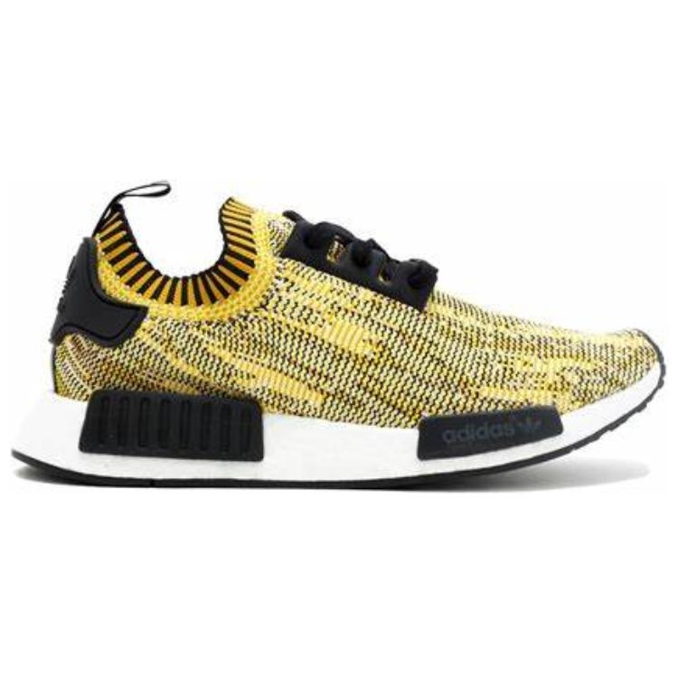 adidas NMD R1 Yellow Camo - вид с внутренней стороны