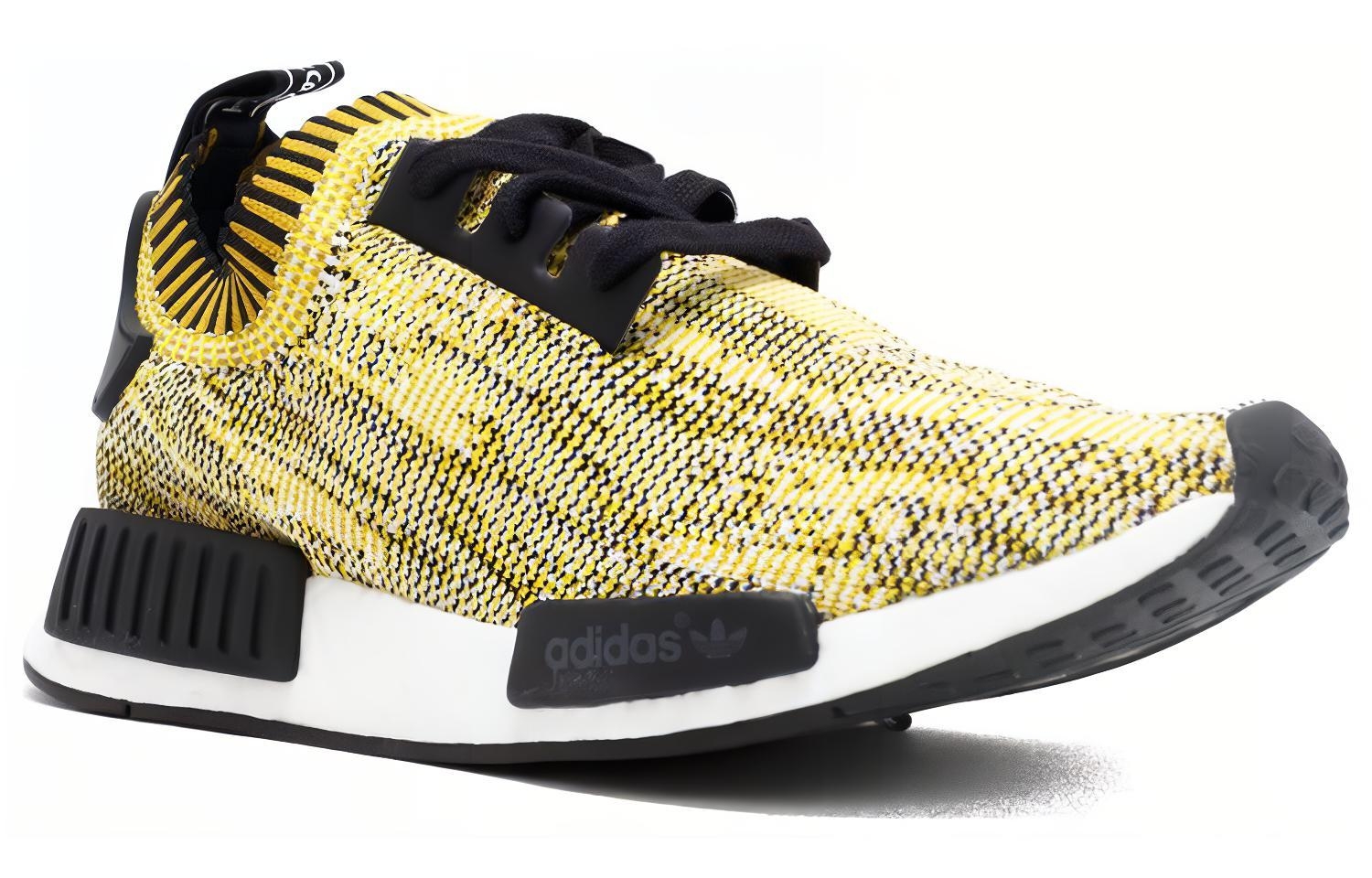adidas NMD R1 Yellow Camo - вид спереди