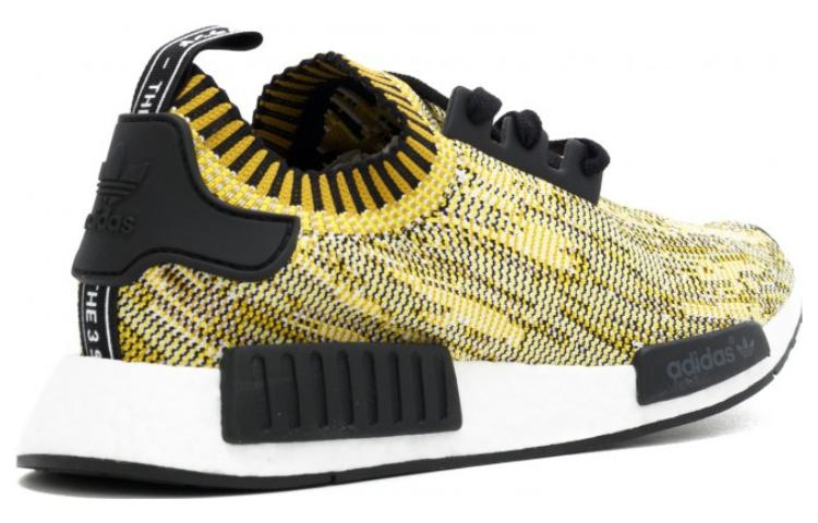 adidas NMD R1 Yellow Camo - вид сзади