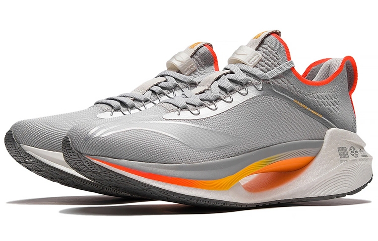 Li-Ning Jueying Essential Microcrystalline Gray/Silver - вид спереди