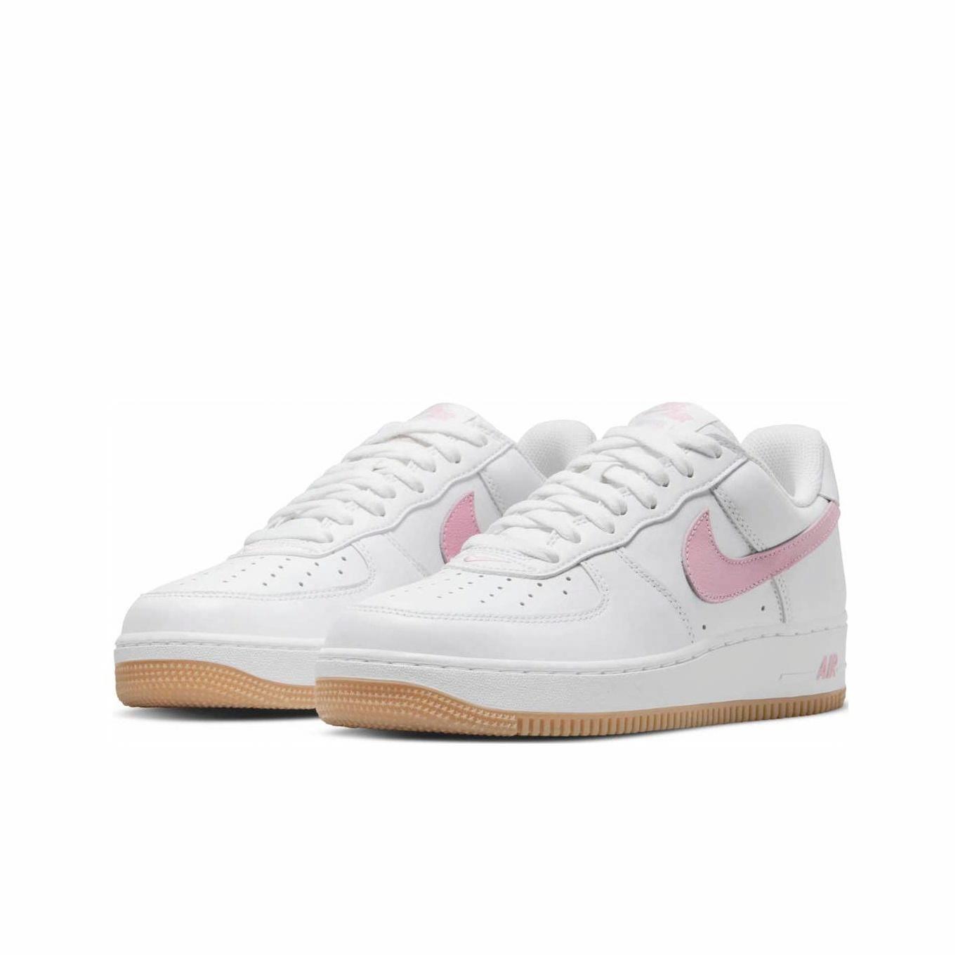 Nike Air Force 1 Low Retro 'Colour of the Month' Pink Gum - вид спереди