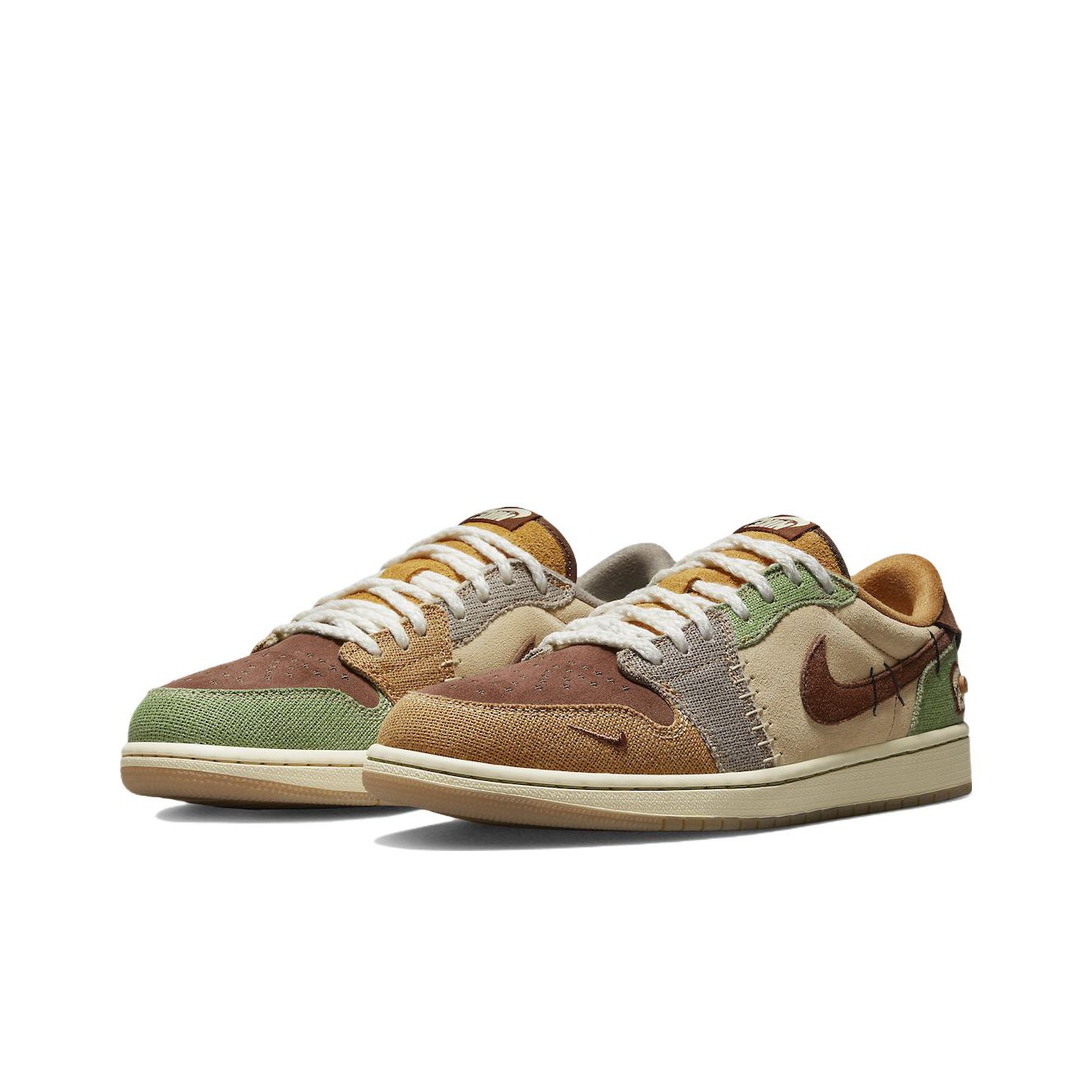 Zion Williamson x Jordan Air Jordan 1 retro low og "voodoo" - front view