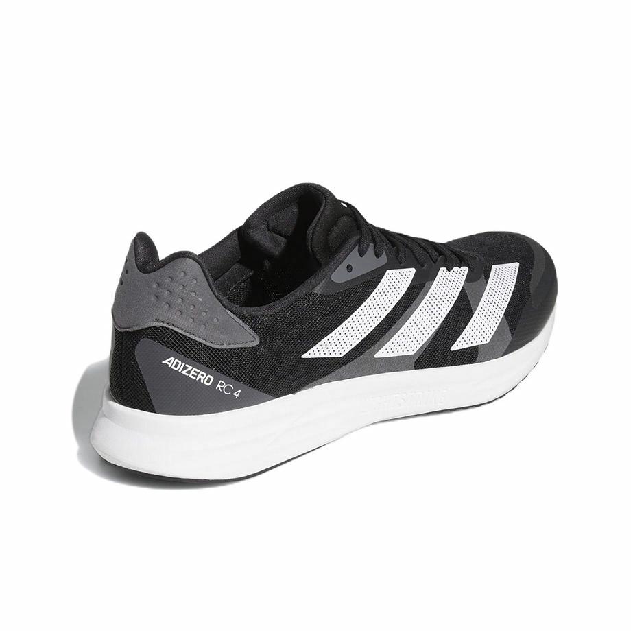 adidas Adizero RC 4 'Grey White Black'. - вид сзади