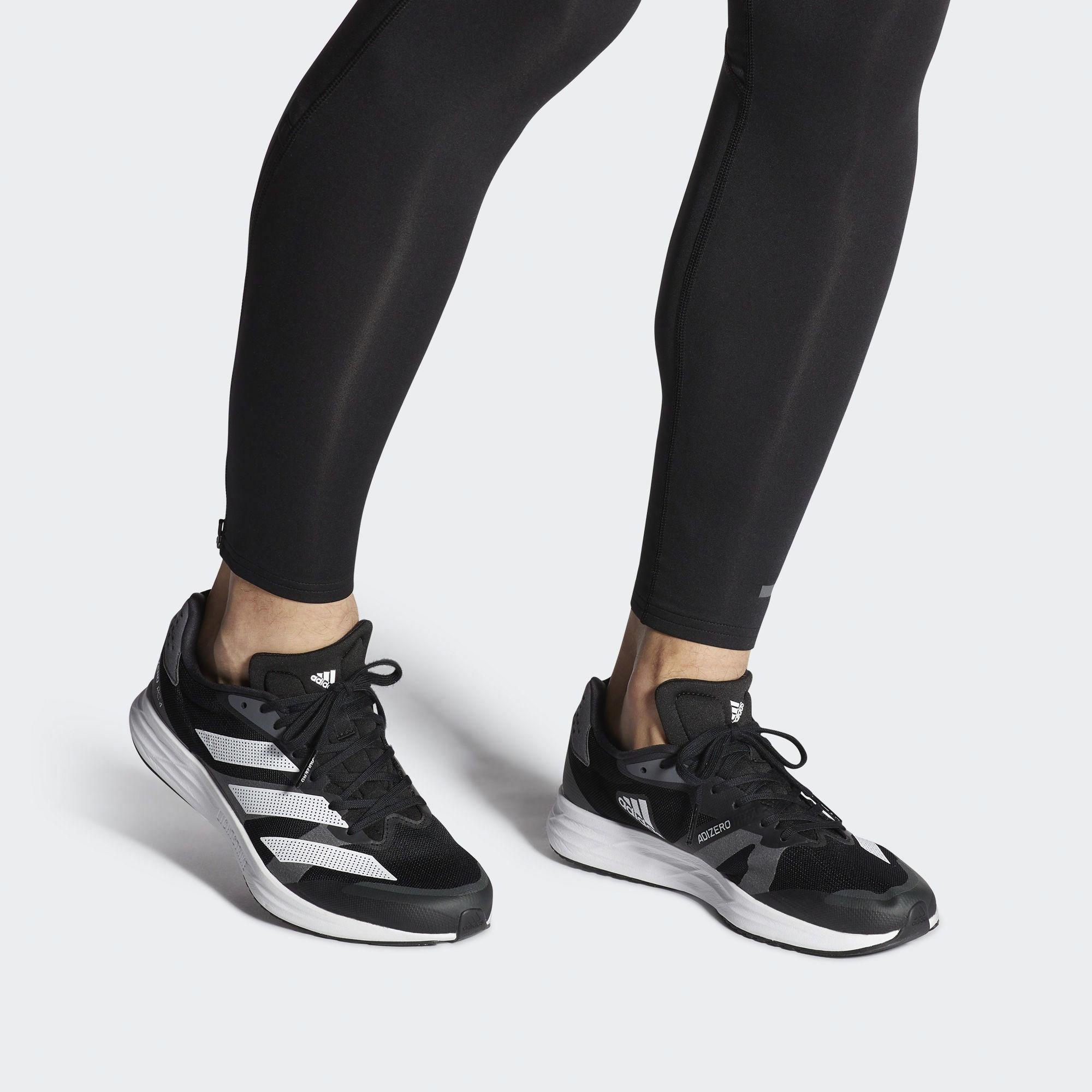 adidas Adizero RC 4 'Grey White Black'. - вид 7