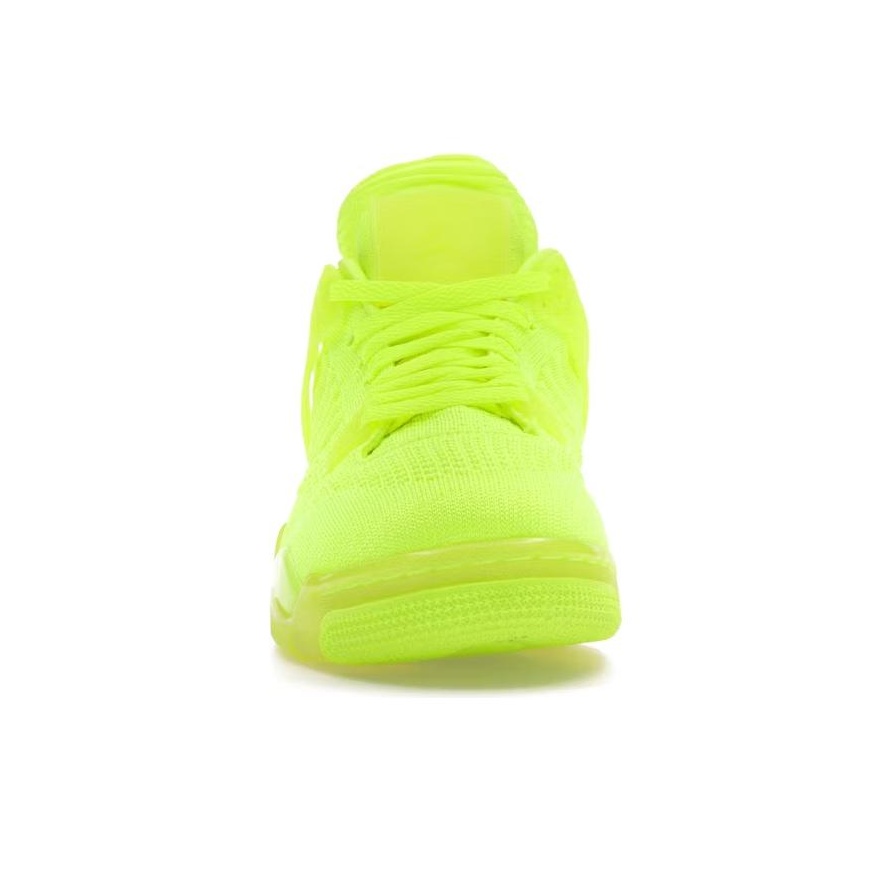 Jordan Air Jordan 4 Retro Flyknit Volt - вид спереди