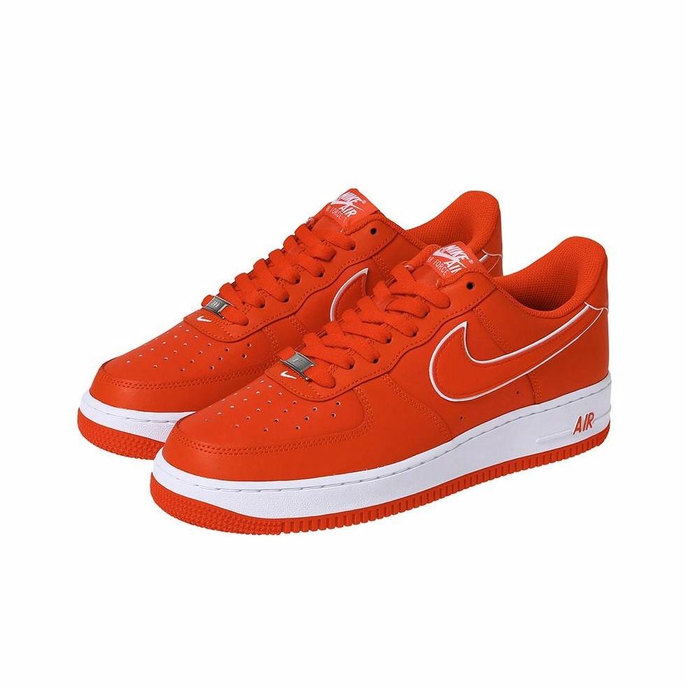 Nike Air Force 1 "Crimson" - вид спереди