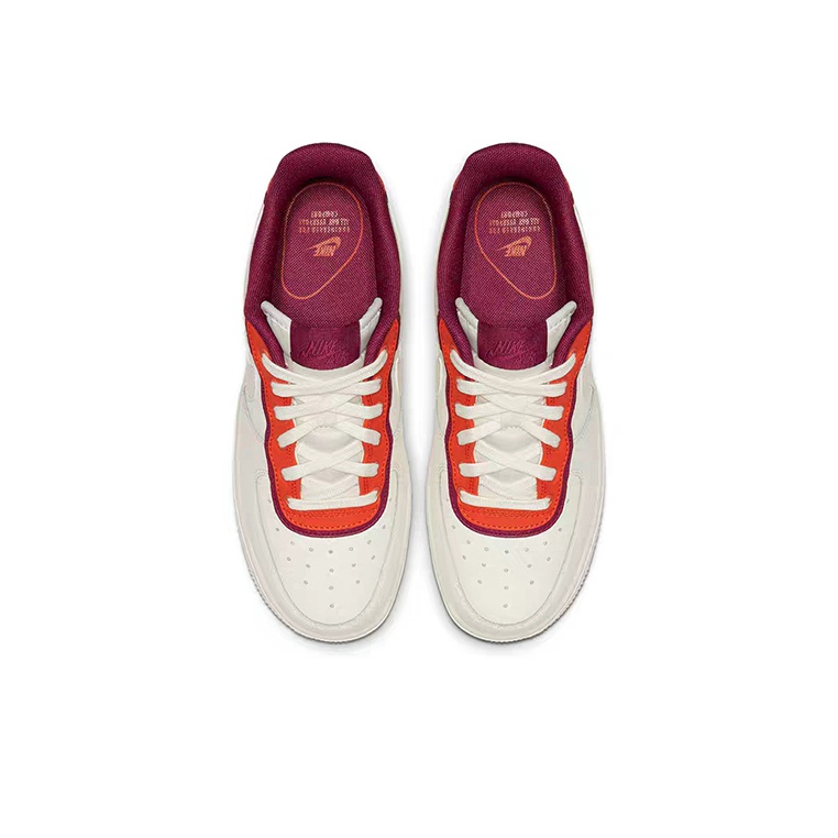 Nike Air Force 1 '07 AF1 Se, Sail/Sail-team Orange-true Berry - rear view