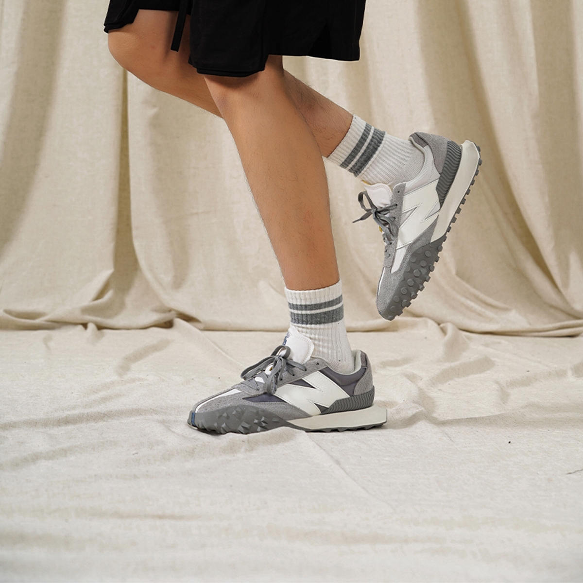 New Balance XC-72 Grey White (полнота: D) - вид 8