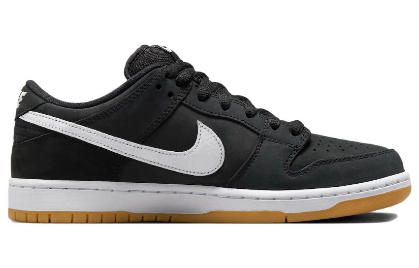 Nike SB Dunk Low Pro Black Gum - вид с внутренней стороны