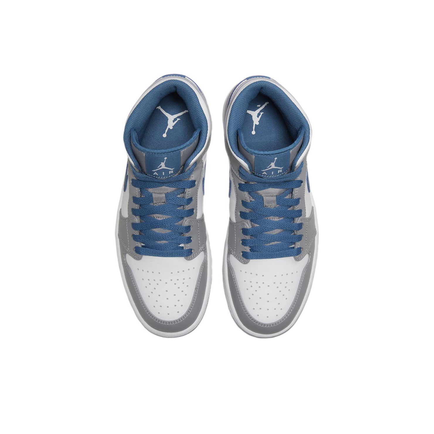 Jordan Air Jordan 1 mid "true blue" - вид сзади