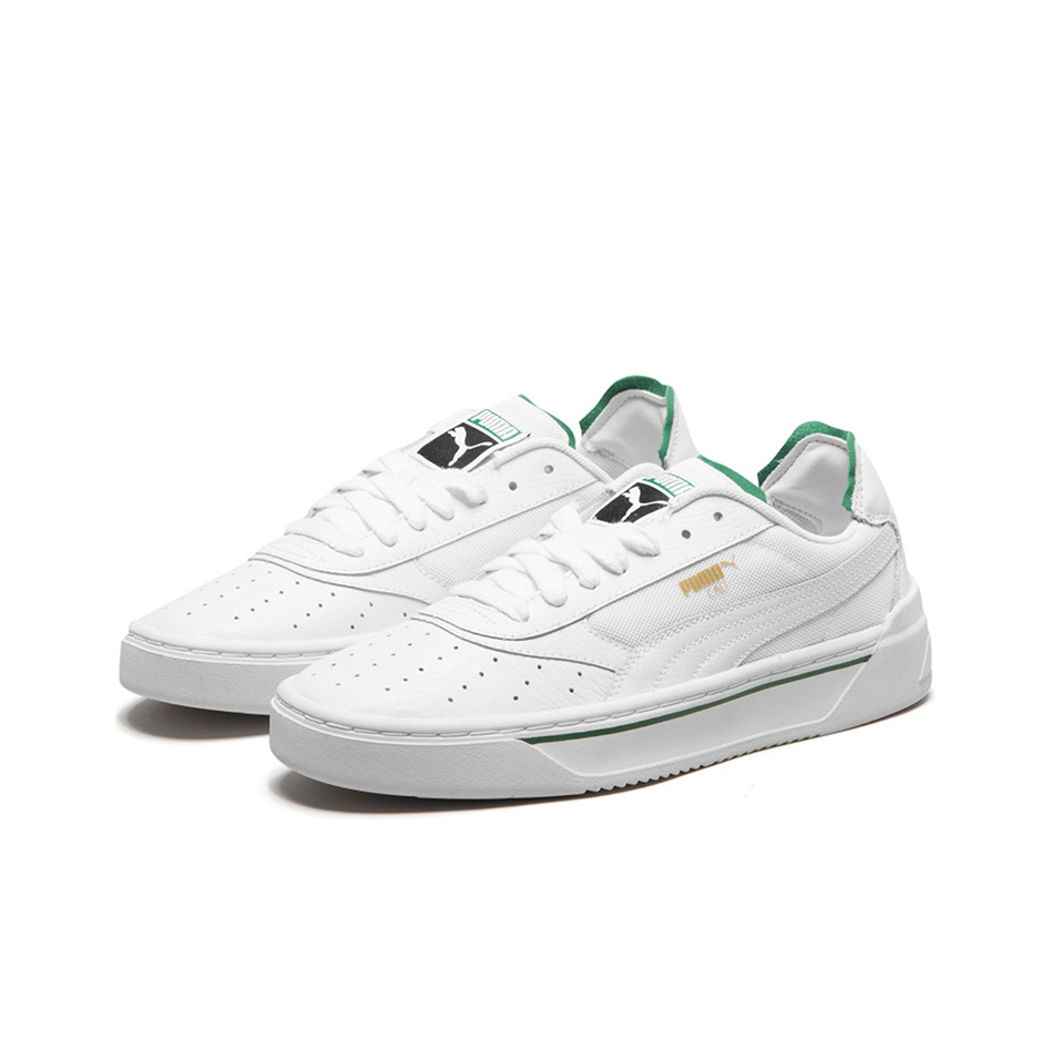 PUMA Cali Retro White Green - вид с внутренней стороны