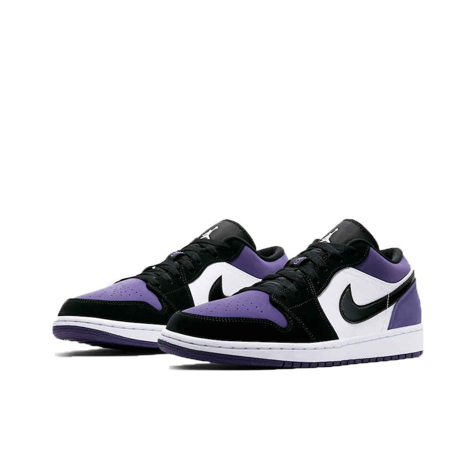 Jordan Air Jordan 1 Low Court Purple - вид спереди