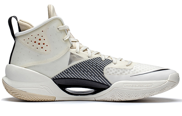 Li-Ning Ultra Light Ecru - вид с внутренней стороны