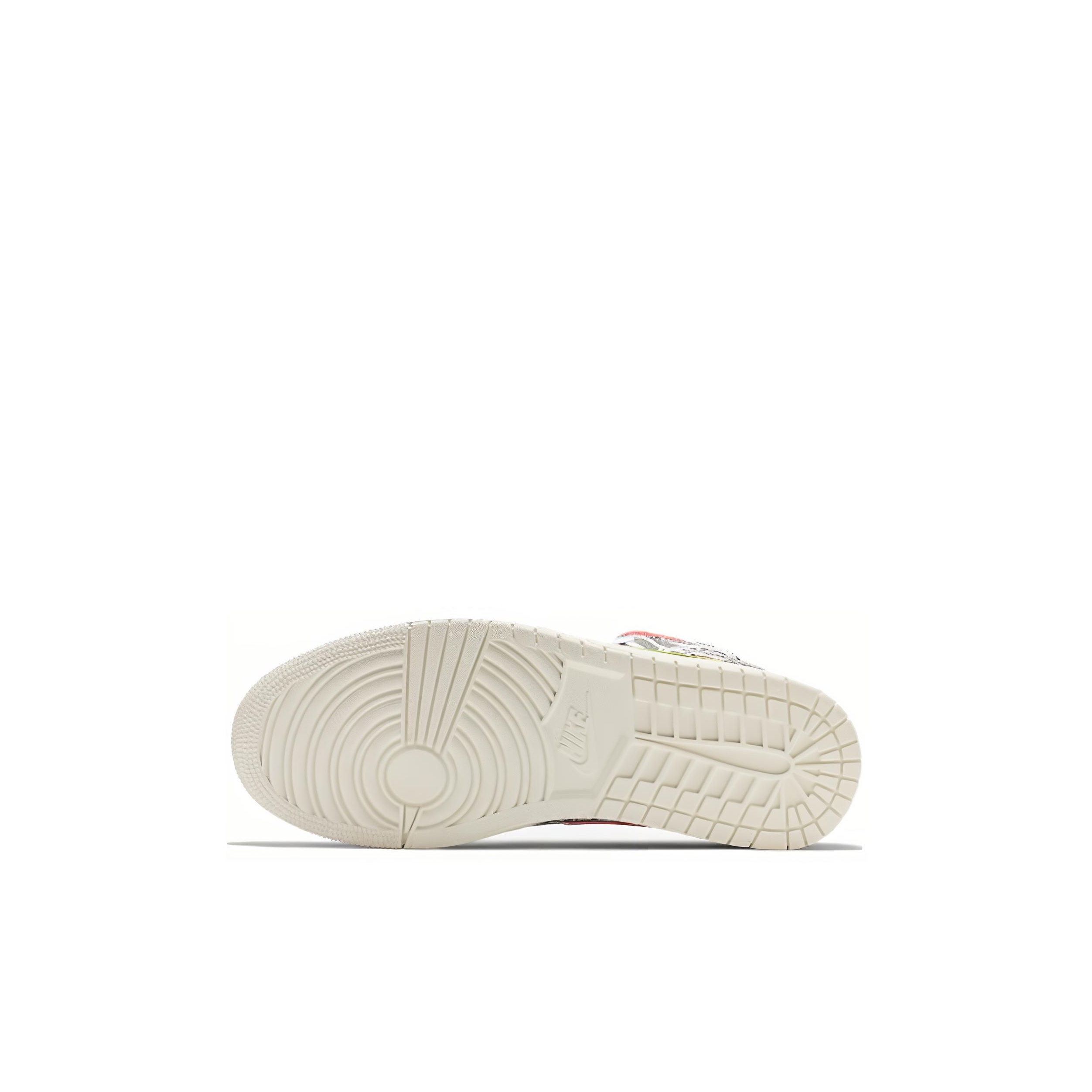 Jordan Air Jordan 1 Mid GS All Over Logos - подошва