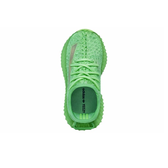 adidas originals Yeezy Boost 350 V2 Glow in the Dark - вид с внутренней стороны