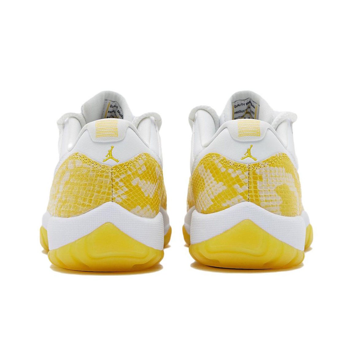 Jordan Air Jordan 11 Low "Yellow Snakeskin" - вид сзади