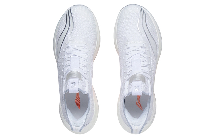 Li-Ning Jueying Essential Rebound Casual White Silver - вид спереди