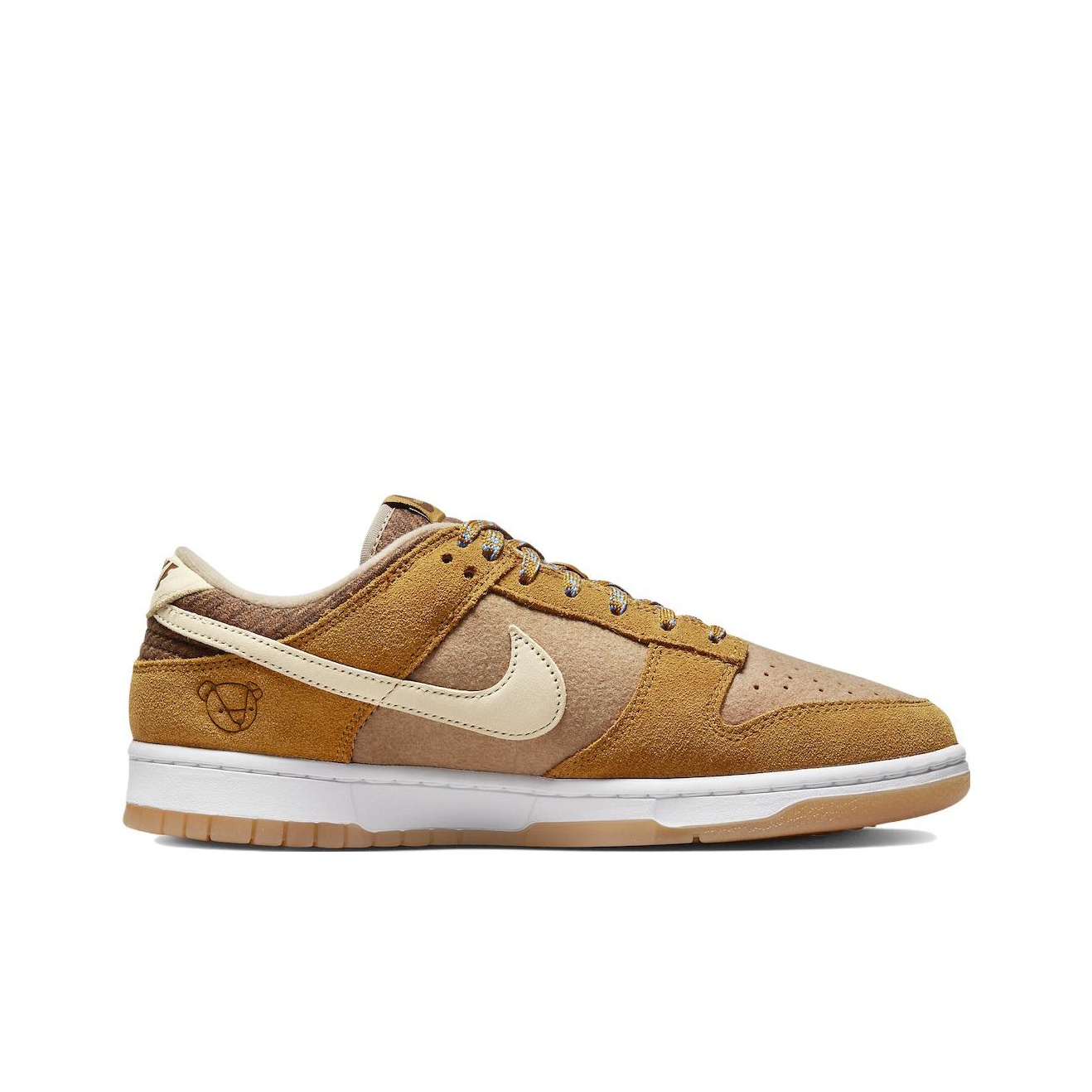 Nike Dunk "Teddy Bear" - вид с внутренней стороны