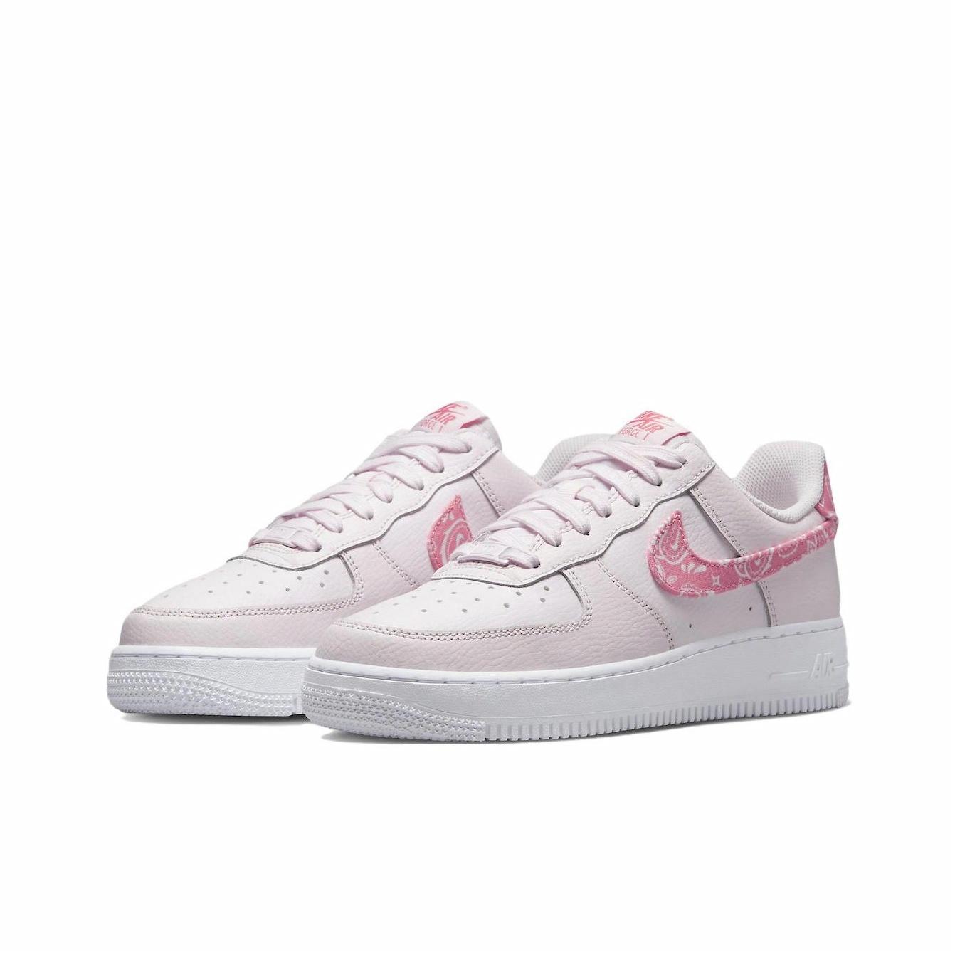 Nike Air Force 1 Low '07 Paisley Pack Pink (W) - вид спереди