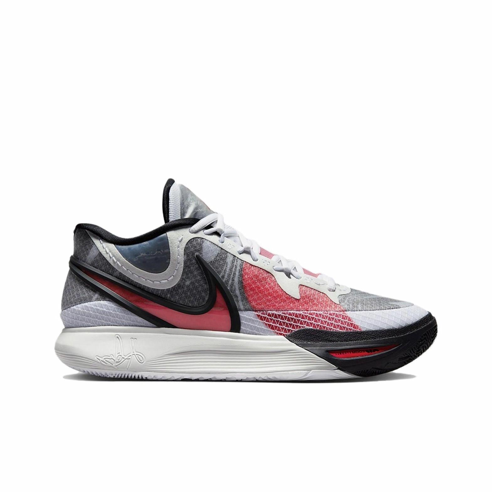 Nike Kyrie 8 White University Red - вид с внутренней стороны