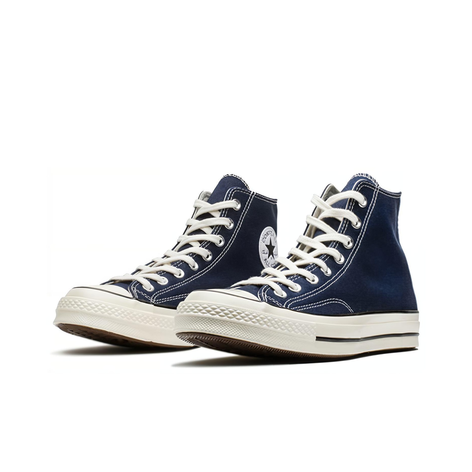 Converse Chuck Taylor High Obsidian Egret Black - вид спереди