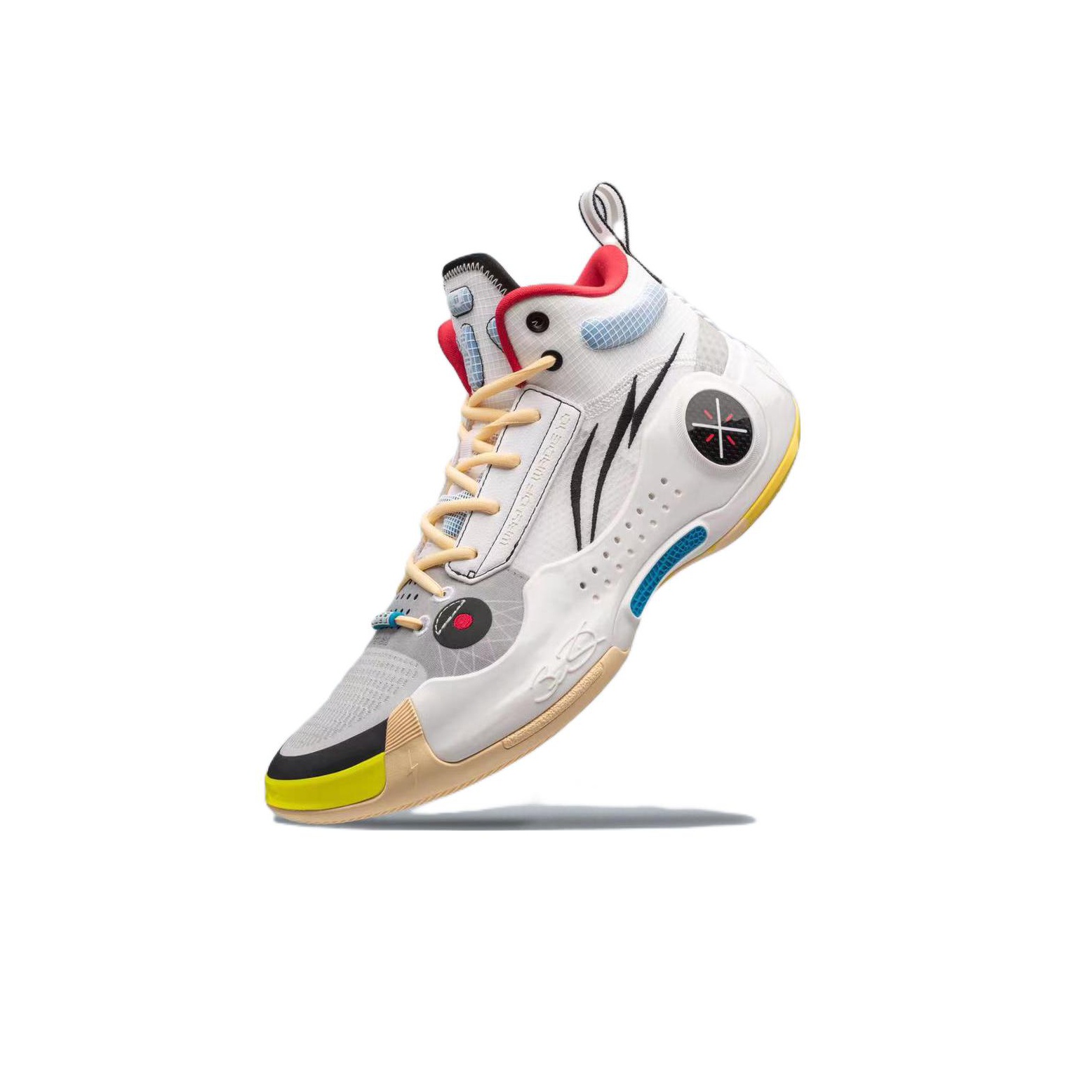 Li-Ning WOW Way of Wade 10 'Test R1' - вид с внутренней стороны