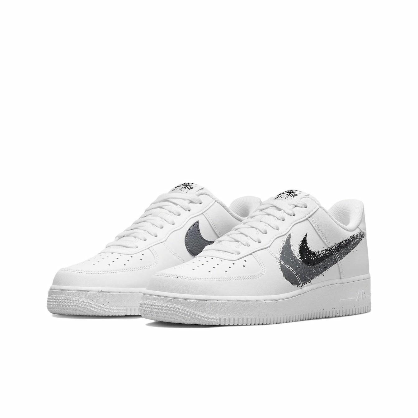 Nike Air Force 1 '07 'Spray Paint Swoosh' - front view