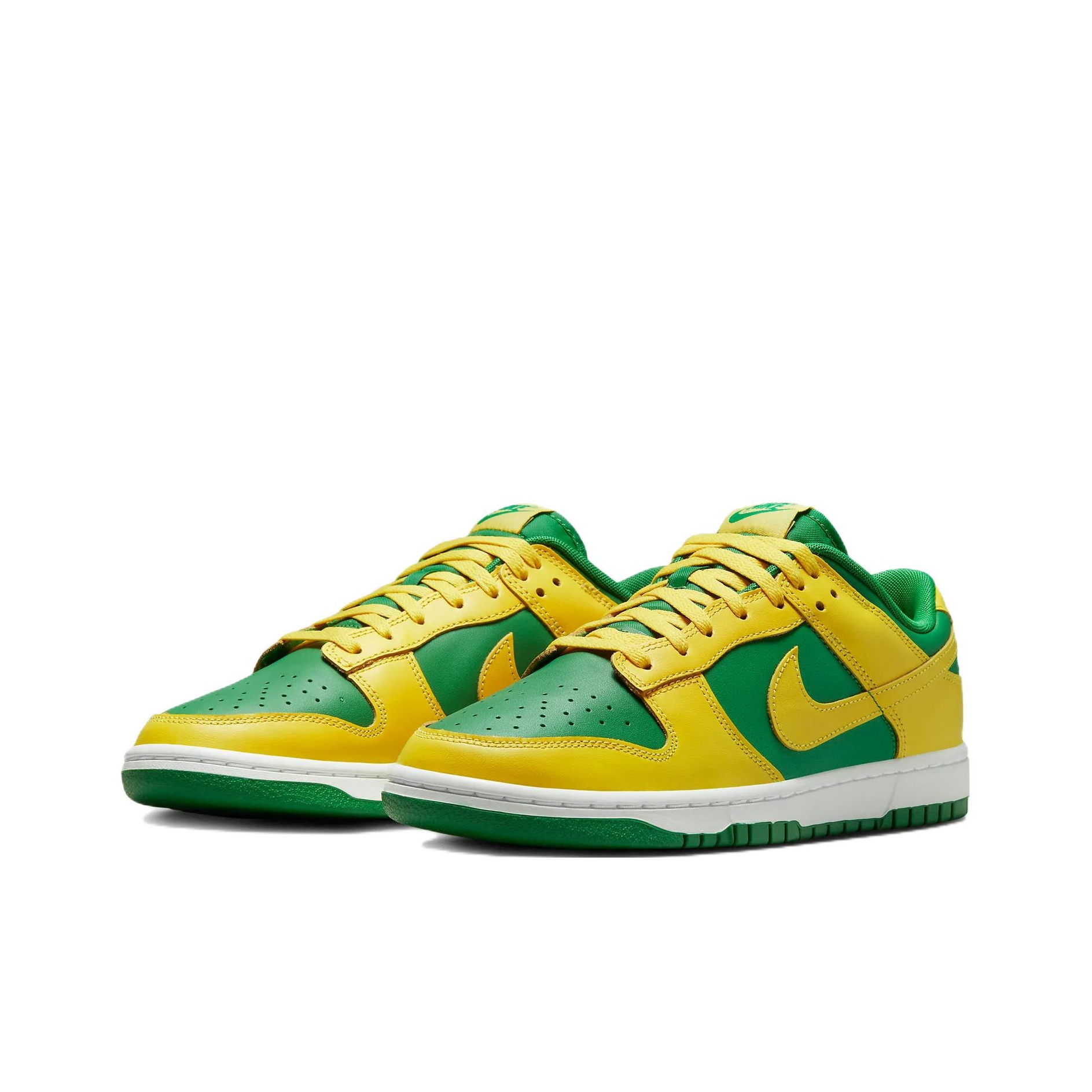 Nike Dunk Low Retro Reverse Brazil - вид спереди