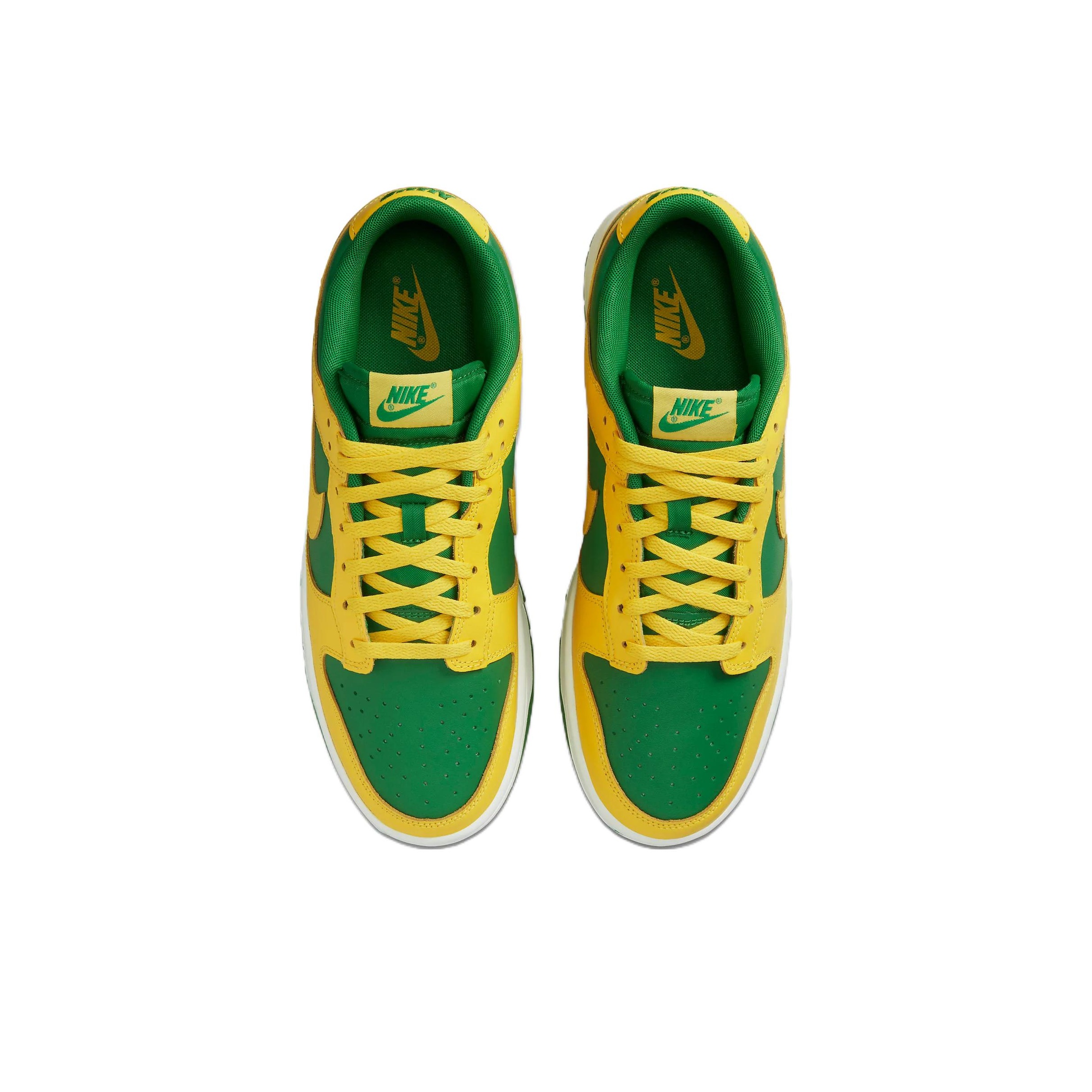 Nike Dunk Low Retro Reverse Brazil - вид сзади