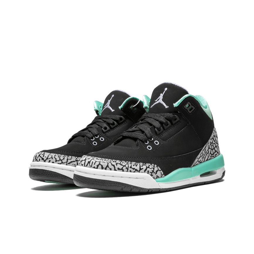 Jordan Air Jordan 3 Retro Bleached Turquoise Mint Tiffany - вид спереди