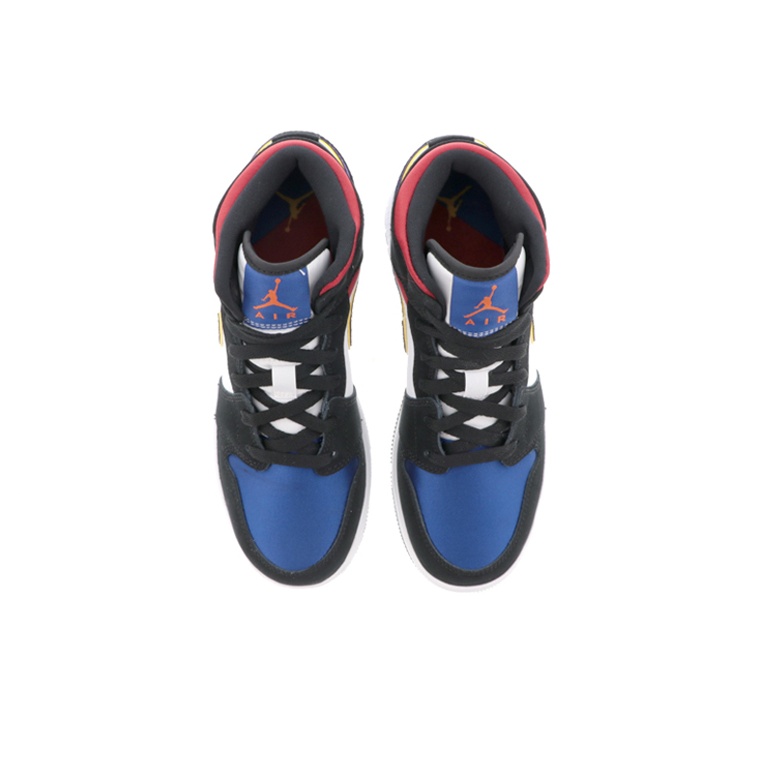Jordan Air Jordan 1 Mid SE GS "Laker Top 3" - вид спереди