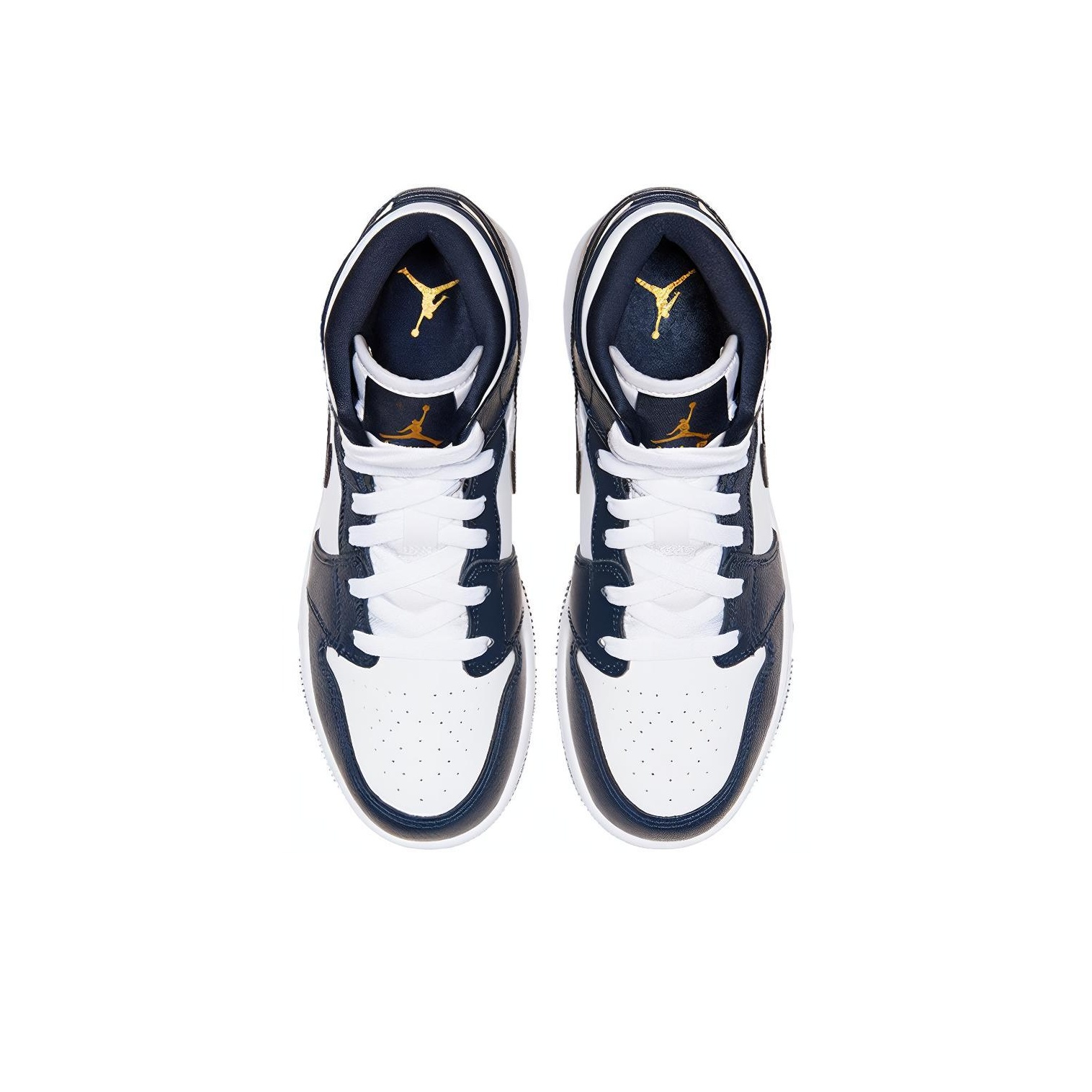 Jordan Air Jordan 1 Mid Obsidian - вид сзади
