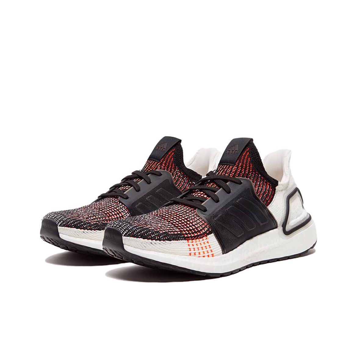 adidas UltraBoost 19 Solar Orange White Core - вид спереди