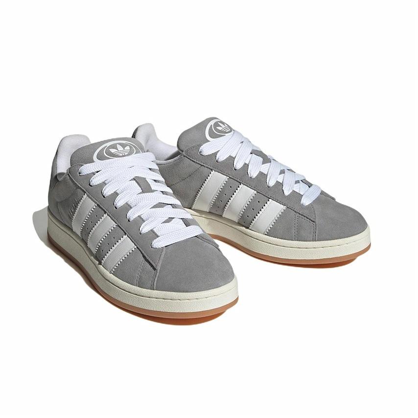 adidas originals Campus 00s Grey White - вид спереди