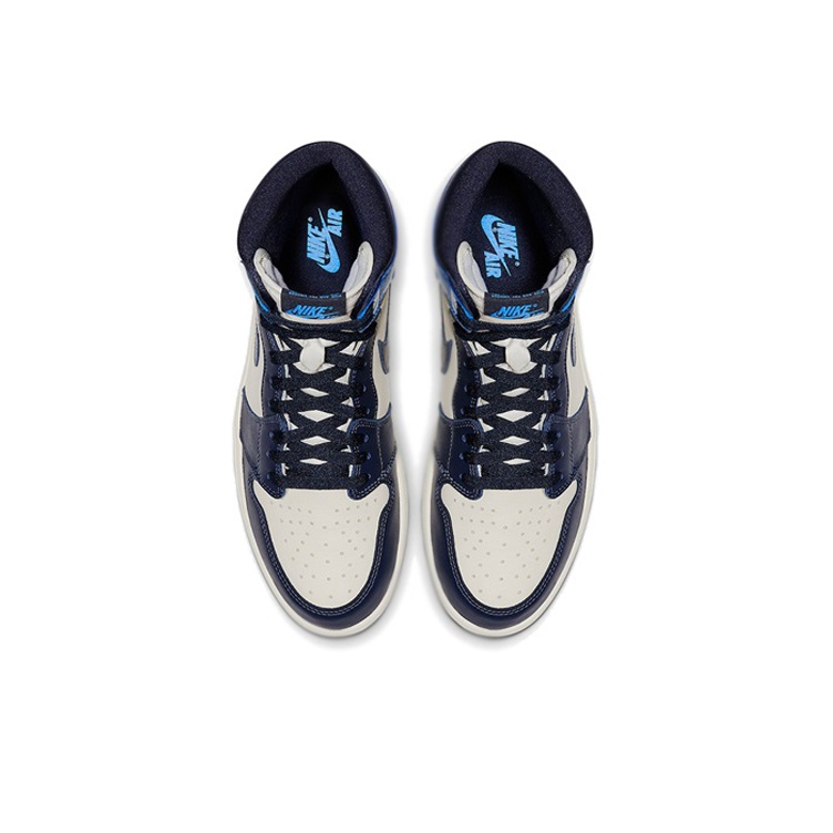 Jordan Air Jordan 1 Retro High OG Obsidian - rear view