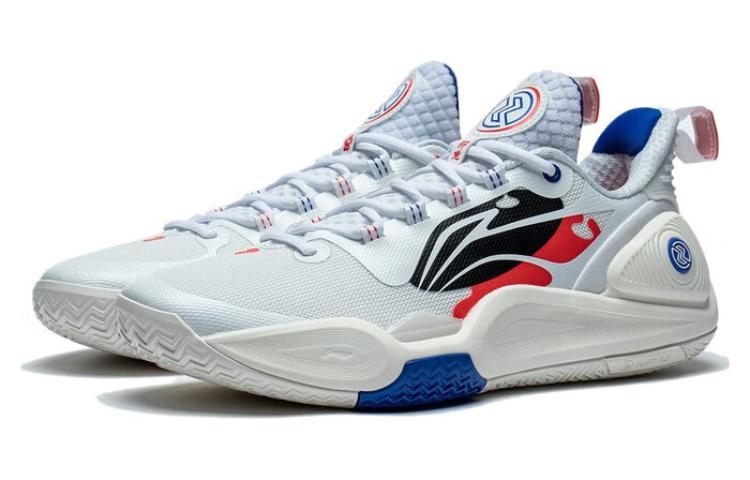 Li-Ning Speed 9 White Red - вид спереди