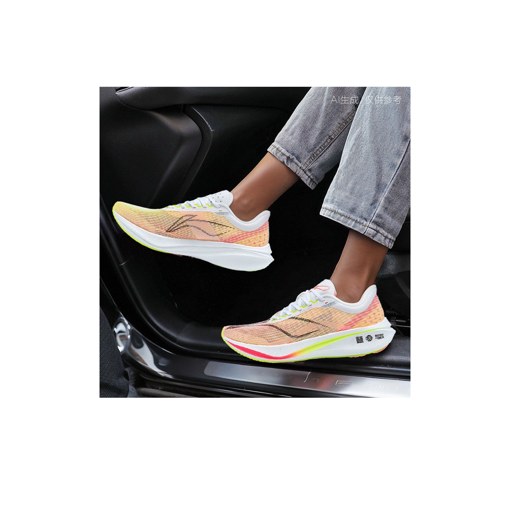 Li-Ning Feidian 3 Challenger 'White Pink Green' - вид 6