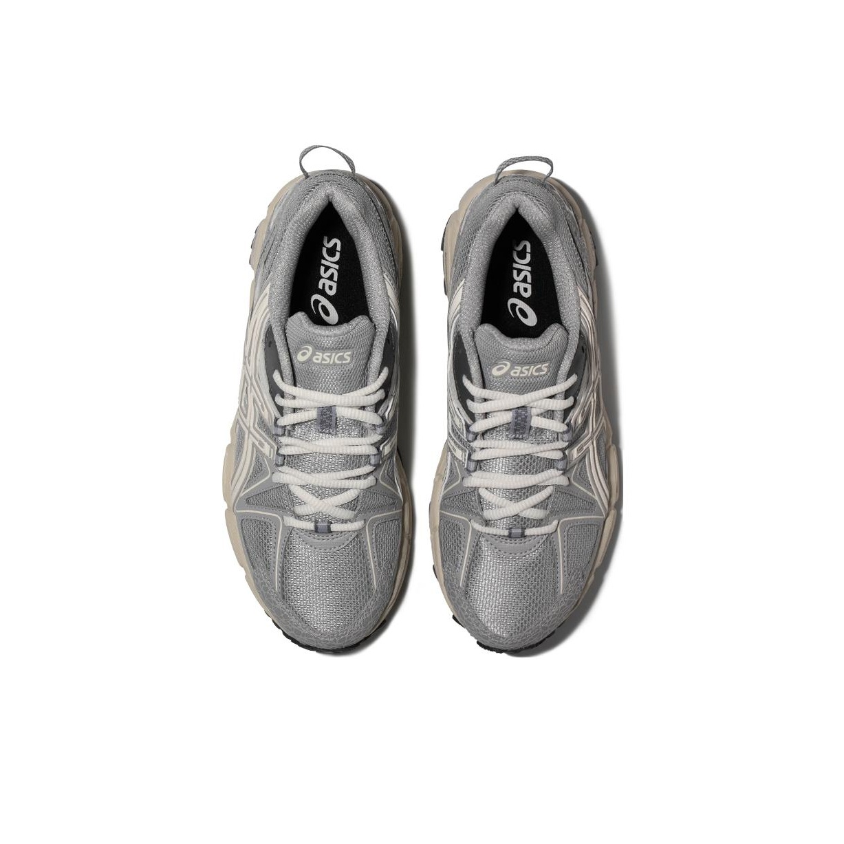 Asics Gel-Kahana 8 Silver Dark Grey - вид сзади