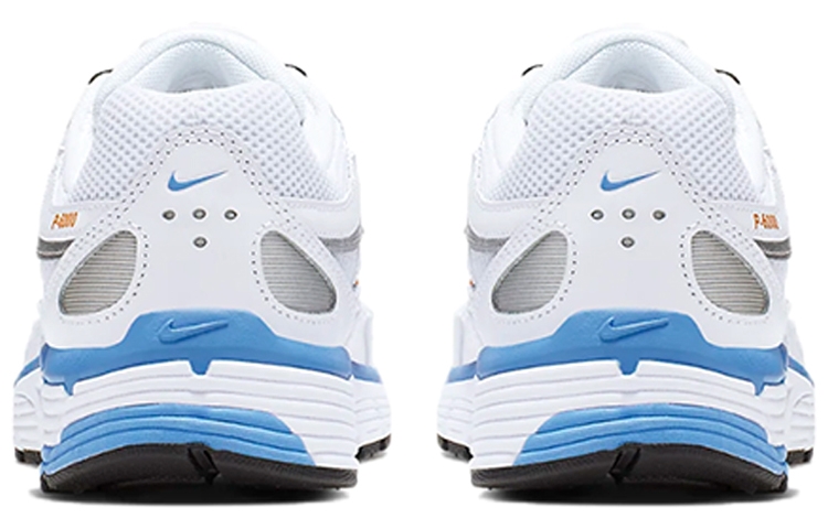 Nike P-6000 White University Blue - вид сзади