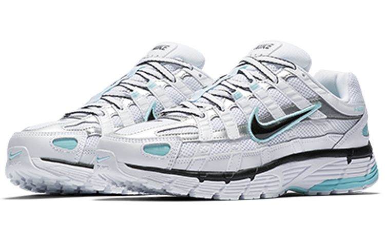 Nike P-6000 White Light Aqua - вид спереди