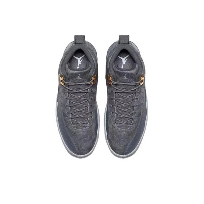 Jordan Air Jordan 12 Retro Dark Grey - вид сзади