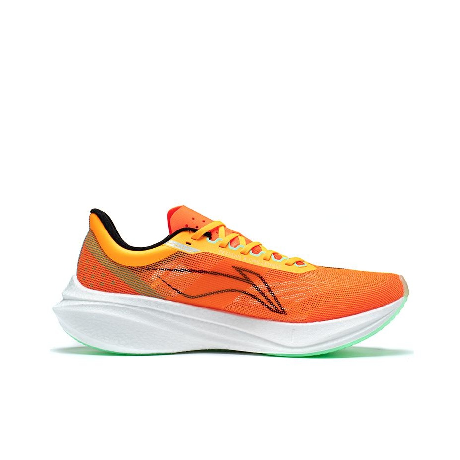 Li-Ning Feidian 3 Challenger 'Neon Orange Green' - вид с внутренней стороны