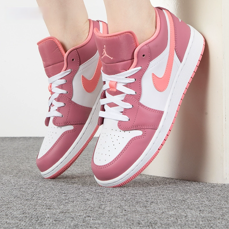 Jordan Air Jordan 1 Low Desert Berry - вид сзади