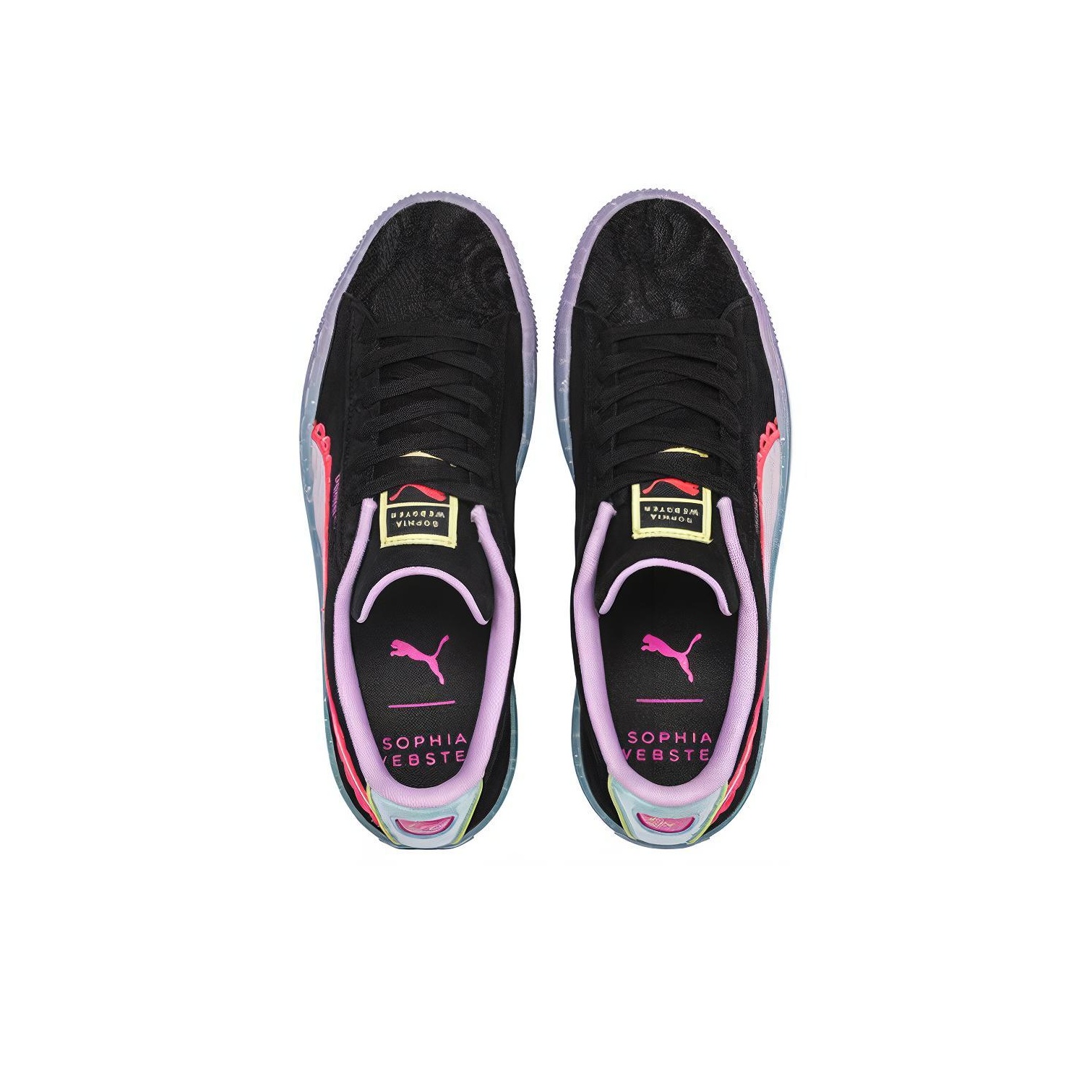 Sophia Webster x PUMA Suede - вид спереди