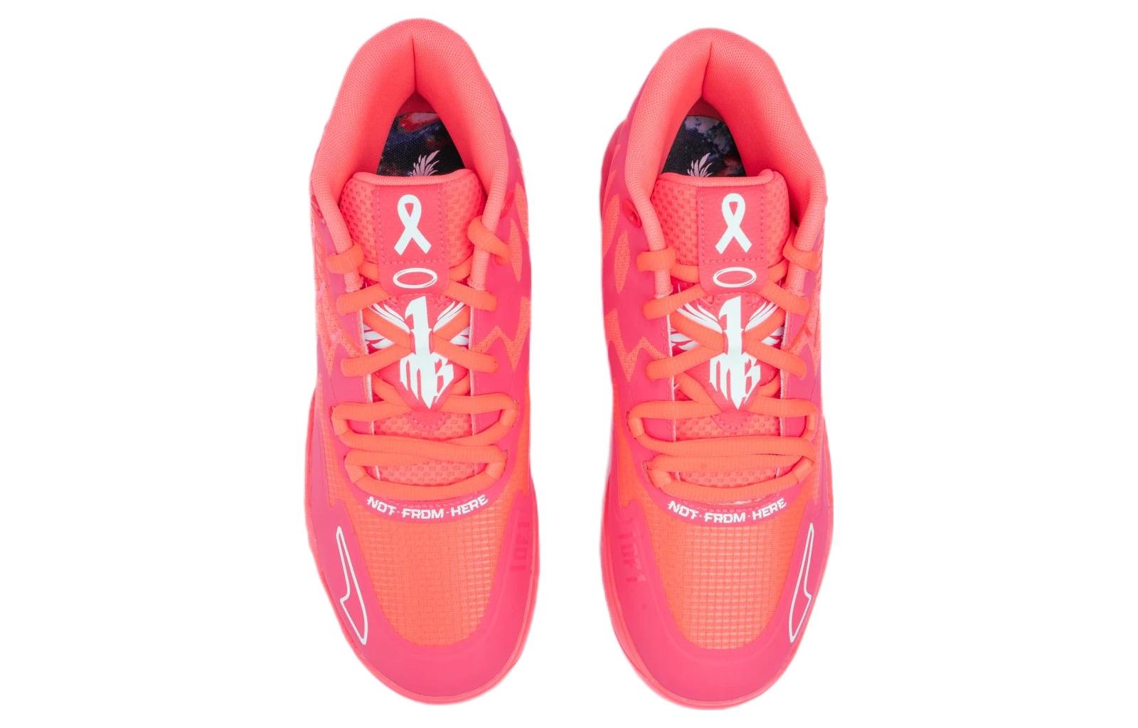 Puma LaMelo Ball MB.01 Breast Cancer Awareness - вид сзади