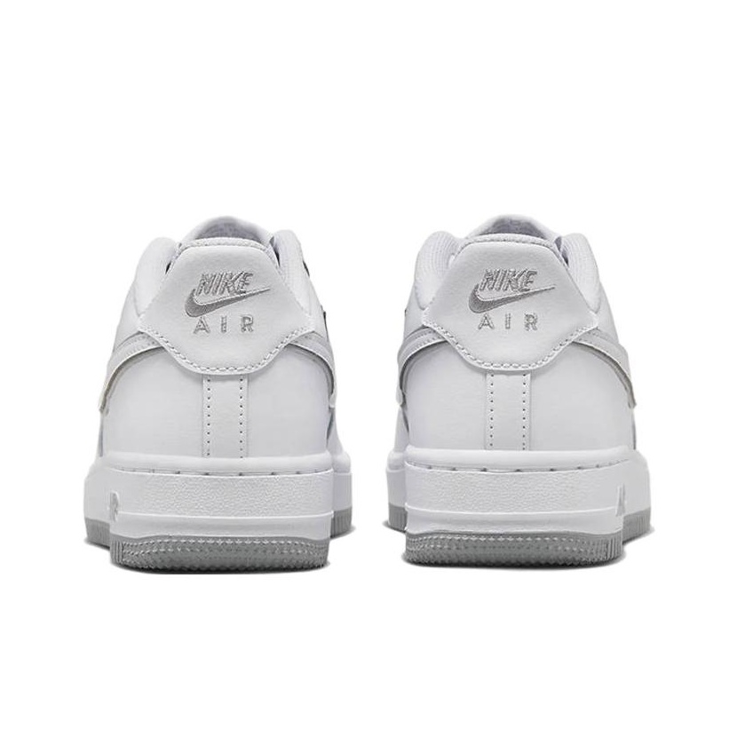 Nike Air Force 1 Low 'White Wolf Grey' - rear view